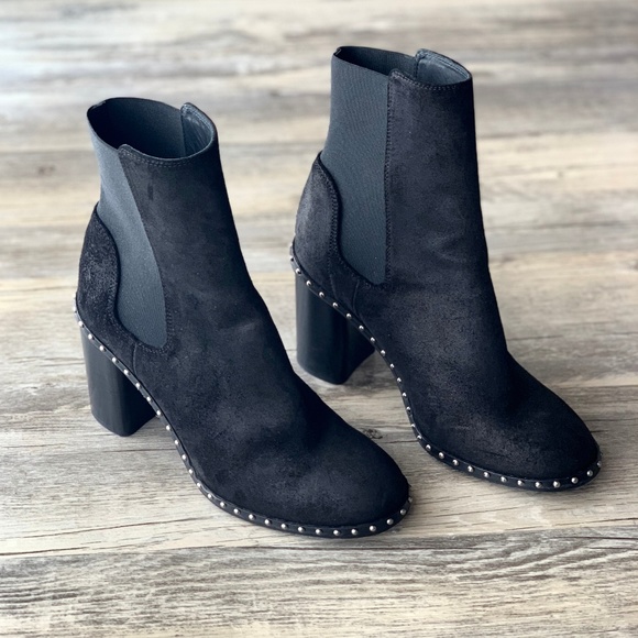 rag & bone Shoes - Rag & Bone Leather Romi Chelsea Block Heel Bootie